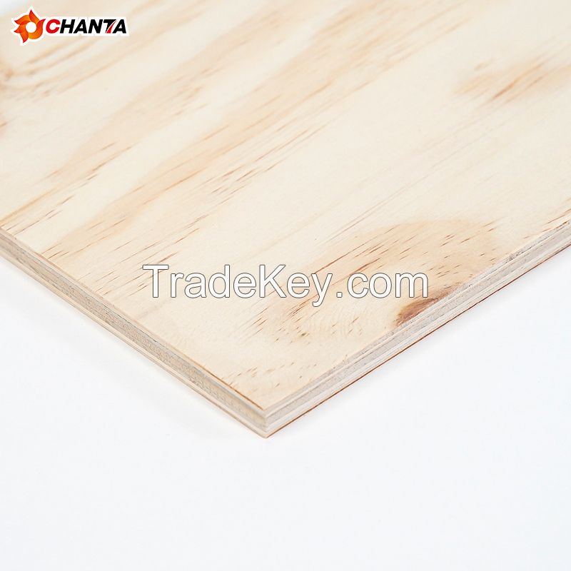 18mm Good Quality Pine Plywood From China Factory