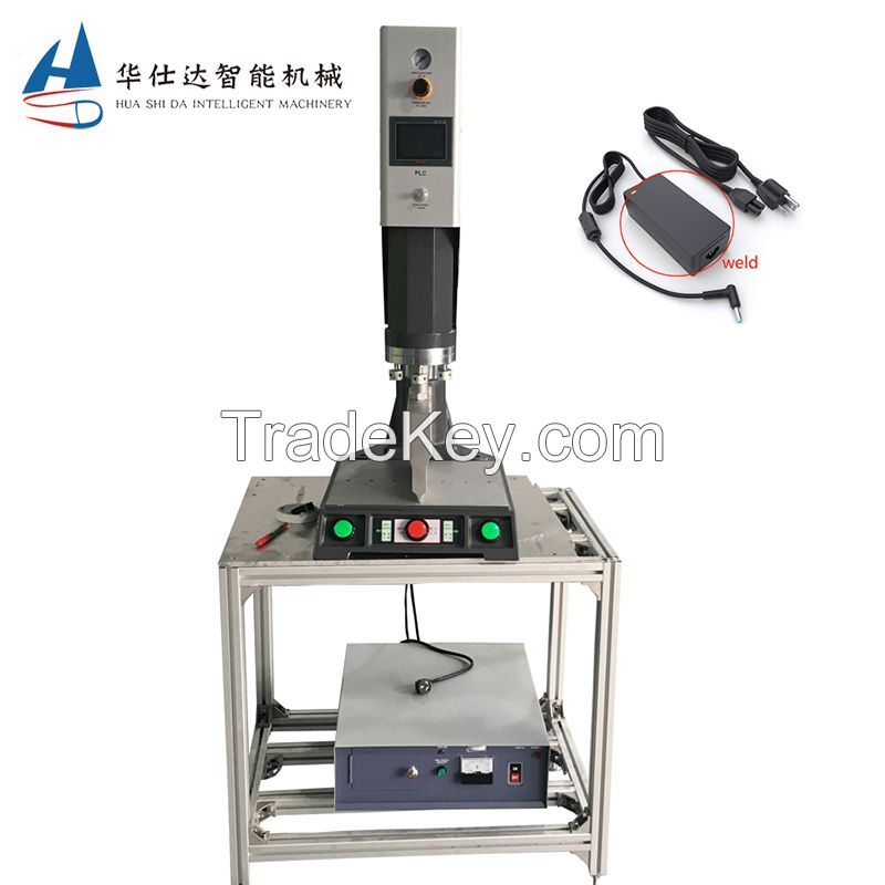 Frequency Auto Turning Ultrasonic Plastic Welding Machine 15KHz 2600W PSA Grading Card Plastic Slabs Case Sealing