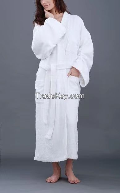Bamboo fiber bathrobe