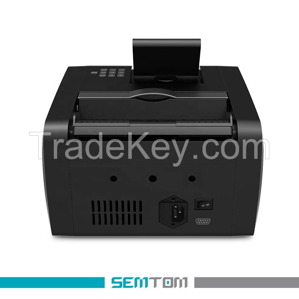 ST-2700 banknote currency money bill note counting machine counter with dual/two/double LCD display
