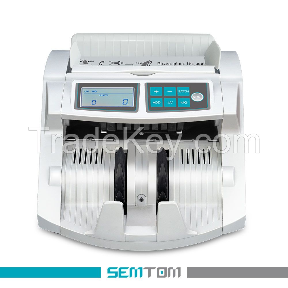 ST-2000 Money bill banknote cash money currency Counter and detector counting machine