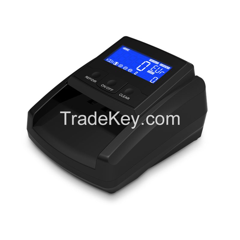 Small Counterfeit Money Detector Machine Currency Detector Banknote Detector