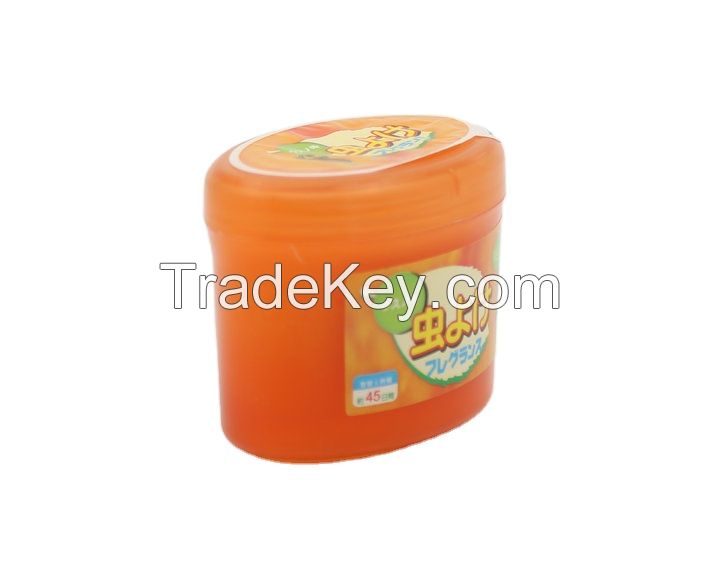 clear air odor absorbing gel air freshener odor eliminator orange odor