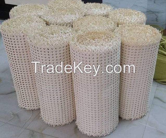 Natural And Blecahed Rattan Cane Webbing  Rattan Material From Vietnam