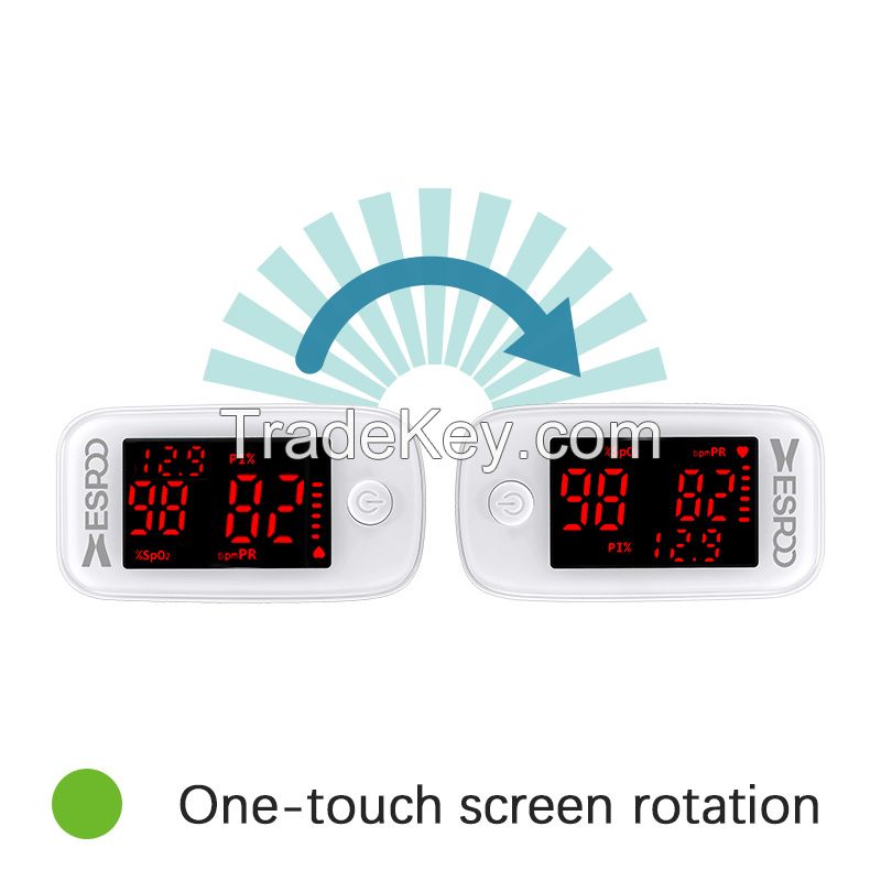 largest screen OEM fingertip pulse oximeter