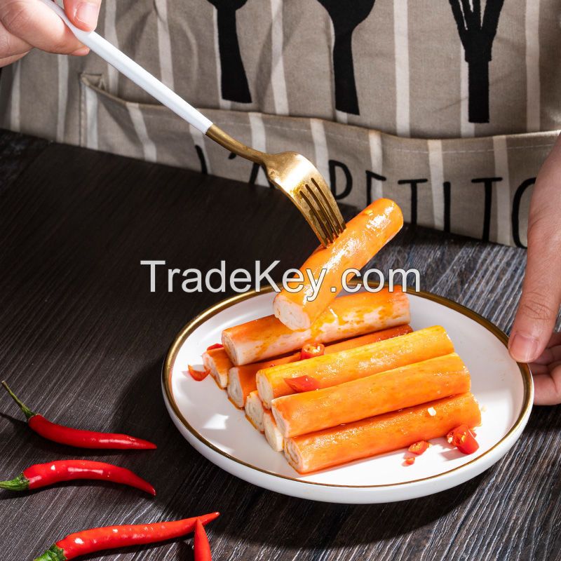 Huajing hand shredded spicy barbecue crab fillet wholesale