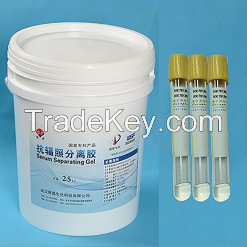 Factory Price for Additives Top Serum Separation Gel For Vacuum Blood Collection Tube