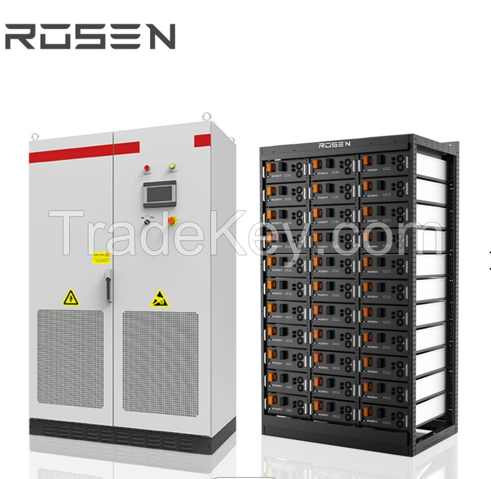 Energy Storage 300kwh 500kwh Hybrid Lithium Battery Solar Power System 100KW On Grid Generator Promotion