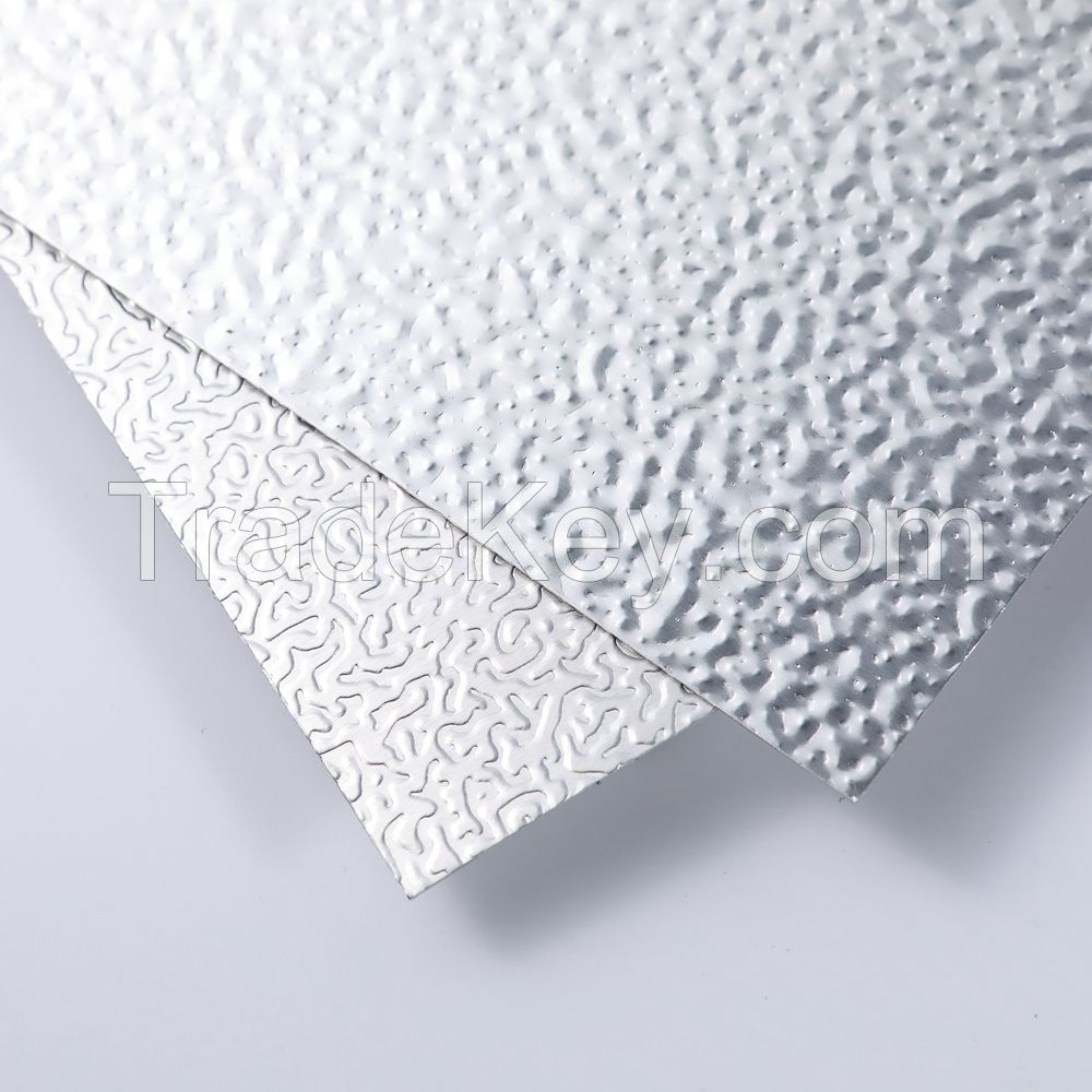 Bright Stucco Embossed Aluminum Sheet Coil for Freezer