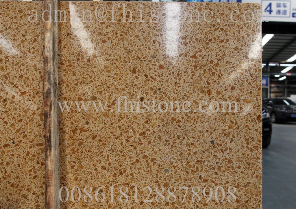 Sahara Gold Terrazzo Golden Yellow Terrazzo Middle East