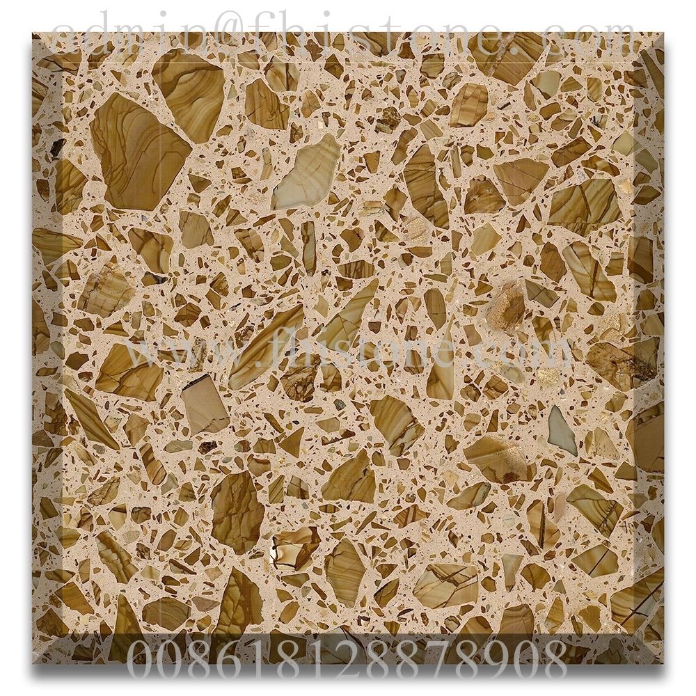 Sahara Gold Terrazzo Golden Yellow Terrazzo Middle East