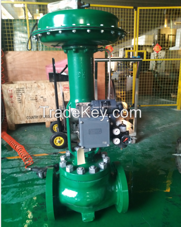 Control Valves with FISHER DVC6200 replacing Fisher control valves