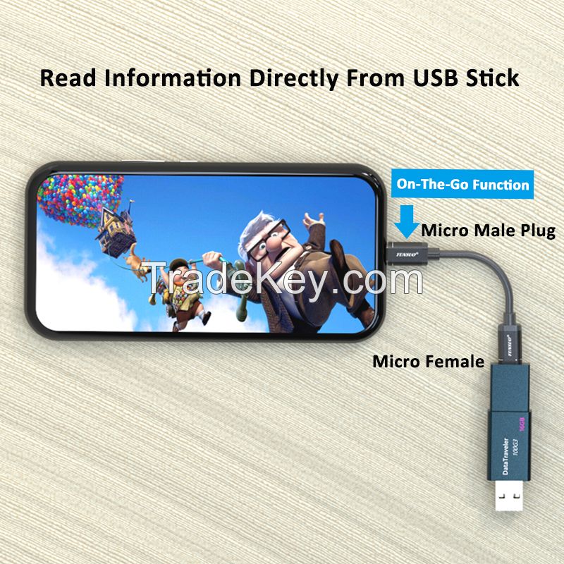 Phone Accessories OTG Micro USB 2.0 3.0 Cable Micro USB Male To USB Female OTG Adapter For Hard Disk Phones Drive Recorder