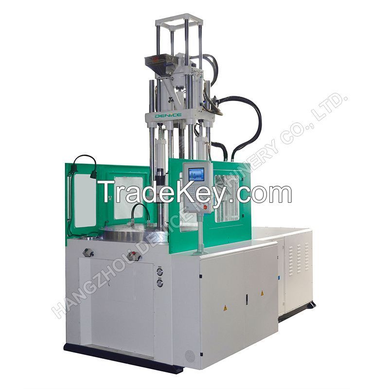 PLASTIC HANDLE ROTARY TABLE INJECTION MOLDING MACHINE DV-2500.2R