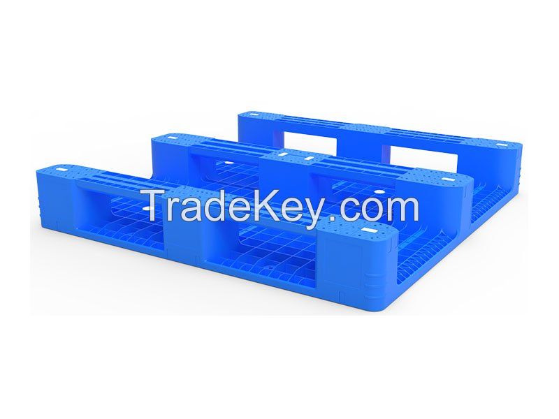 wholesale 1200*1000 heavy duty industrial durable hdpe racking use steel reinforced cheap euro plastic pallet with best  price