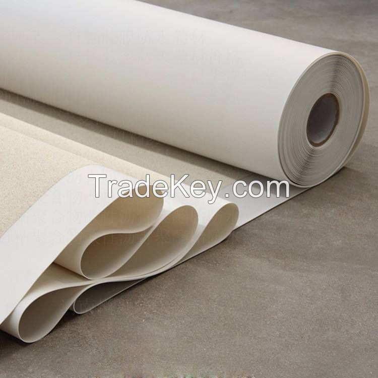 Manufacturer of HDPE polymer self-adhesive film waterproof coiled material