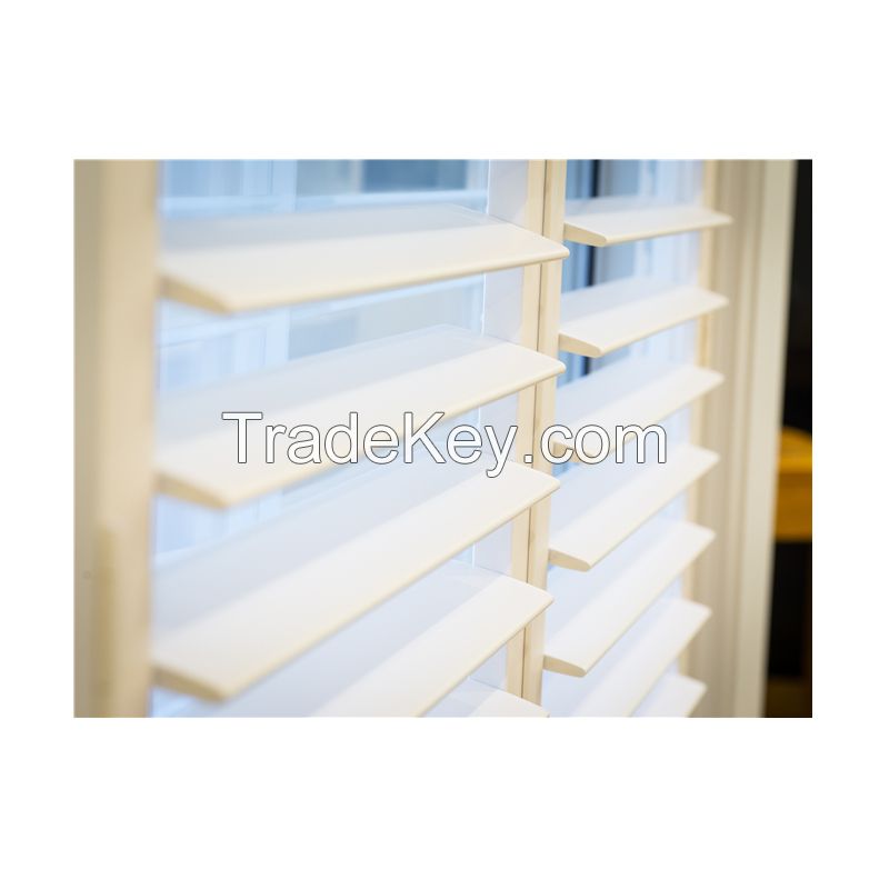 high quality plantation louver shutters PVC window shutters