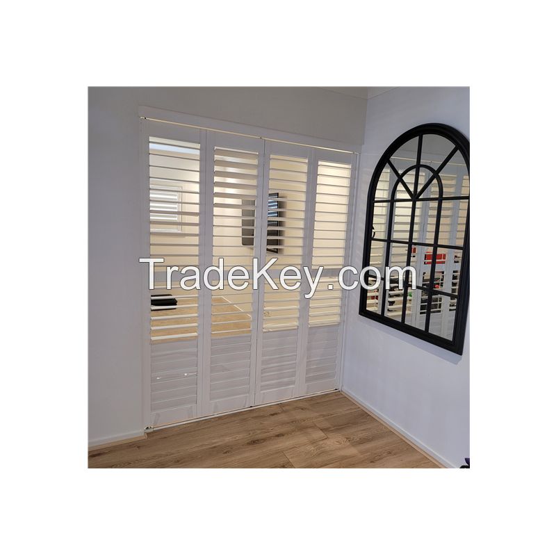 high quality plantation louver shutters PVC window shutters
