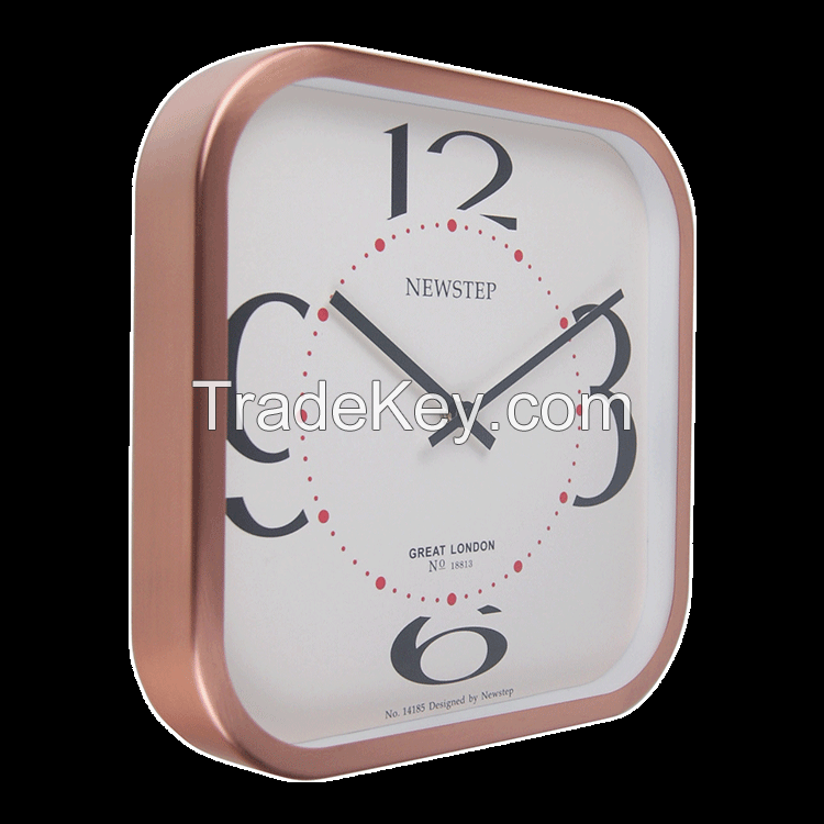 30cm Modern Style Square Metal Wall Clock