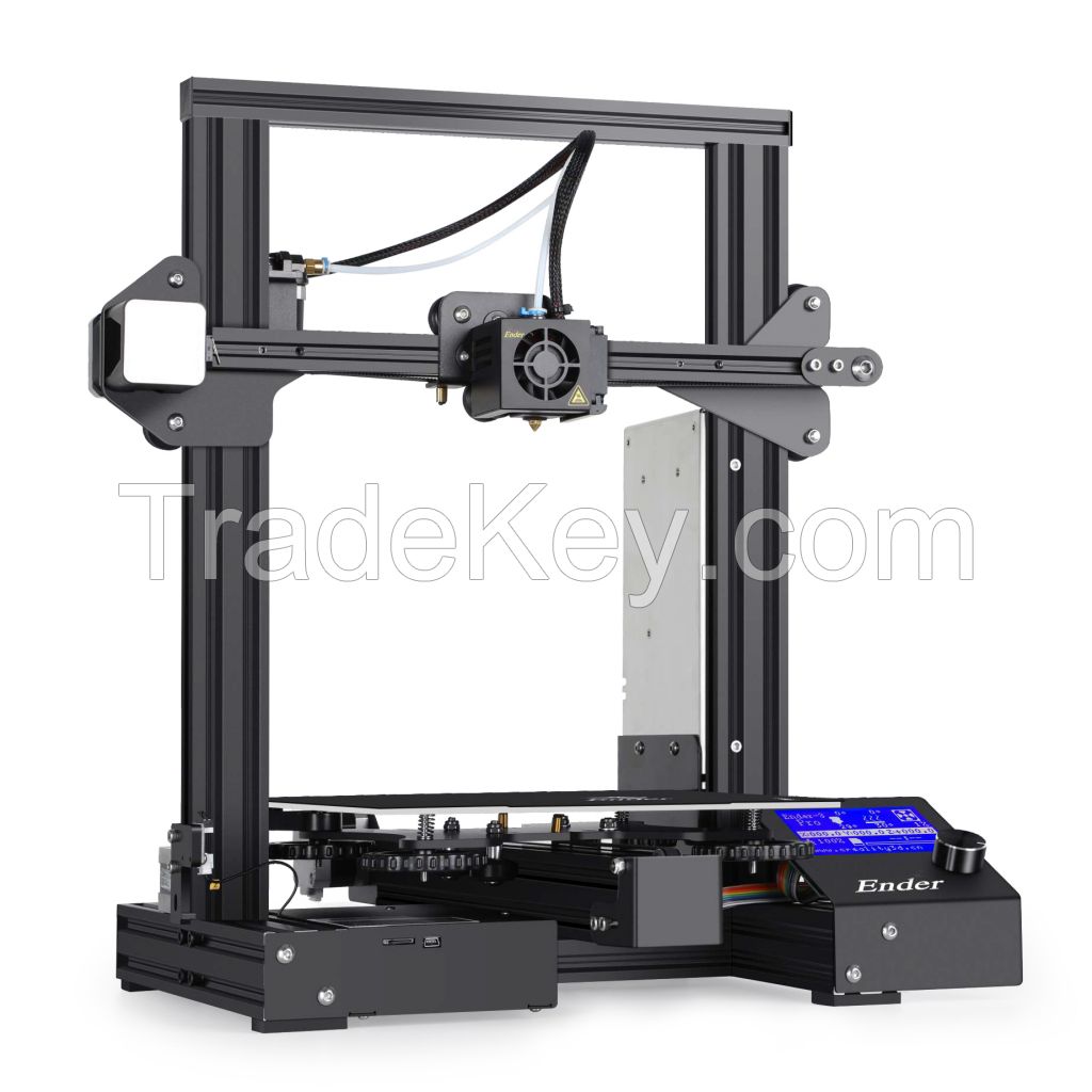 2022 Newest 3d Printer Auto-Leveling After Sale Service Ender-3 PRO Large Print Size 3d Printer FDM For PLA PETG ABS Material
