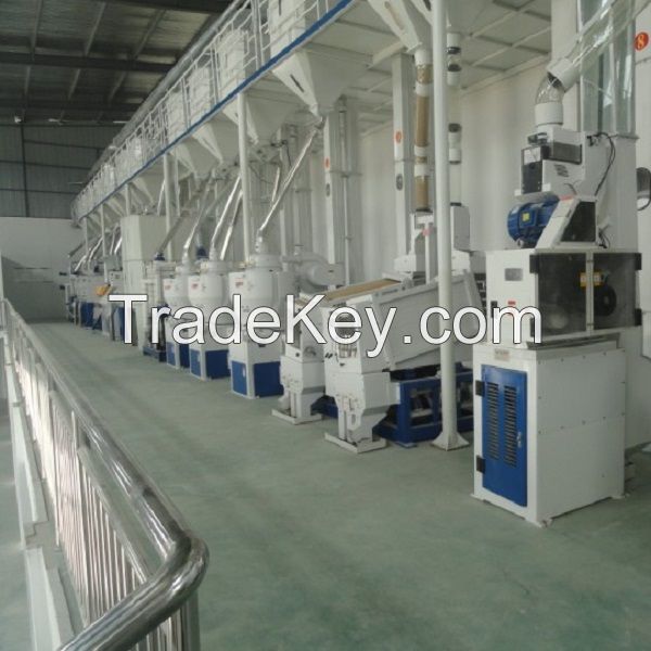 120T/D Modern Rice Processing Line