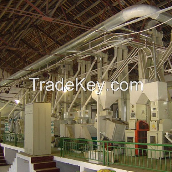 70-80 t/day Complete Rice Milling Plant