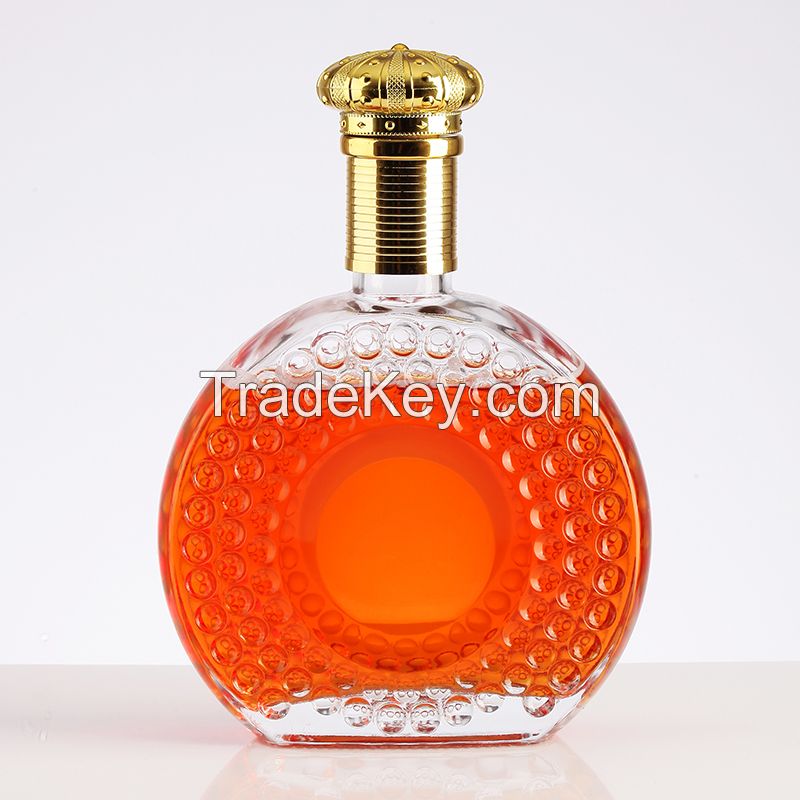 Wholesale 750ml glass bottle for spirits vodka gin rum bottle