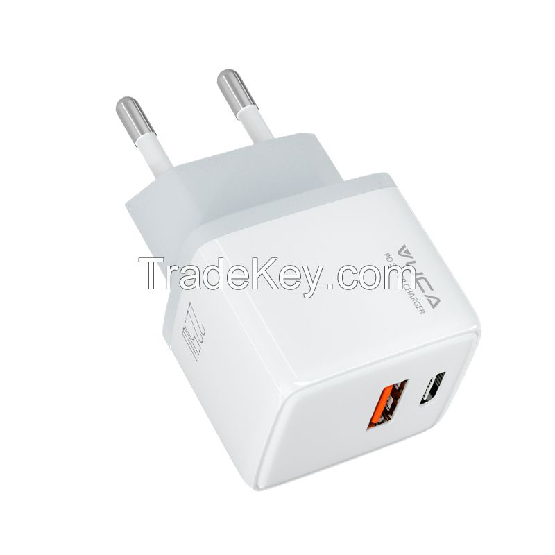 PD 20W mobile phone chargers QC3.0 PD3.0 EU/US/UK/INDIA CE ROHS FCC