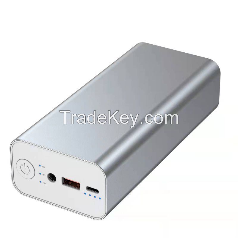   30000mAh New PD 65W Power Bank with DC 12V/15V/19V output for Laptop computers