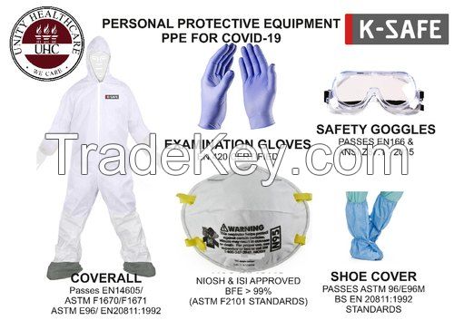 Covid 19 Protection PPE Kit gown