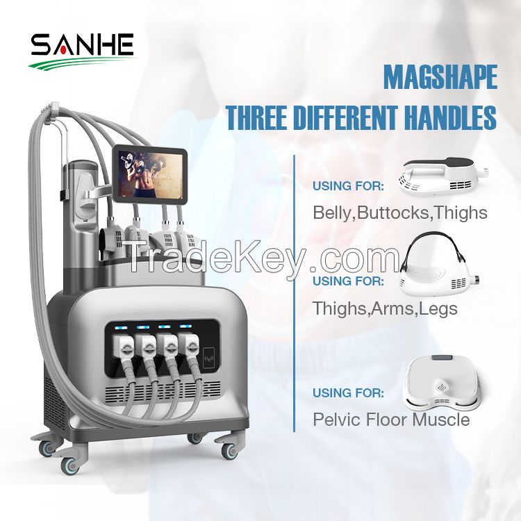 2022 SANHE Factory EMS Muscle Stimulator Weight Loss Body Sculpting Shaper Slimming Machine For Sale