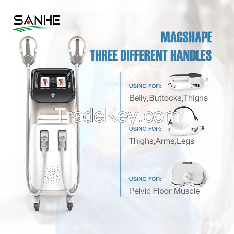 EMS RF Beauty Machine With 2 Handles EMS RF Body Sculpt Slimming 2 Handles Beauty Machine With Good Price