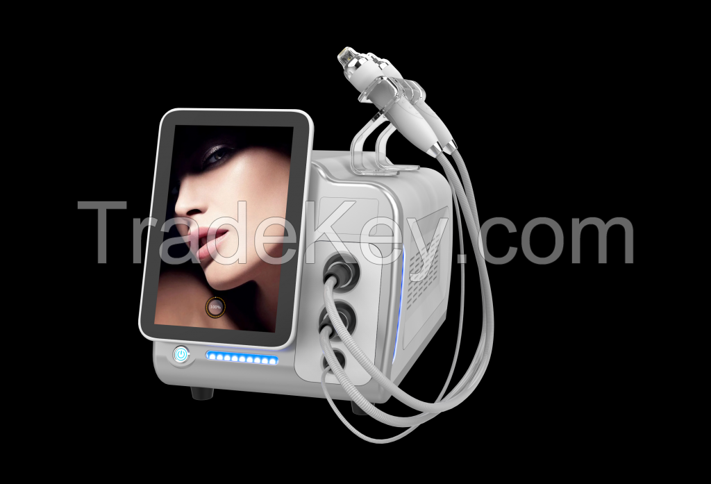 2022 SANHE Hot Portable Vacuum RF Face Lifting Stretch Marks Removal Vacuum RF Microneedling Machine For Salon Use