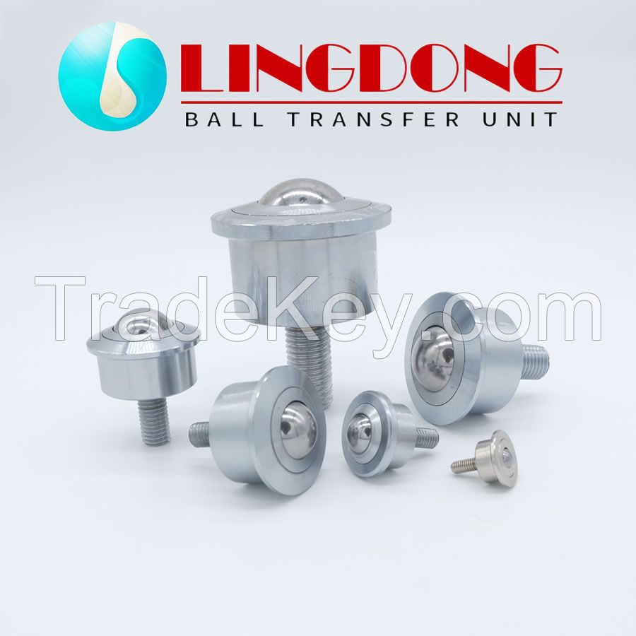 Lingdong Nylon Plastic caster ball transfer, conveyor bearing