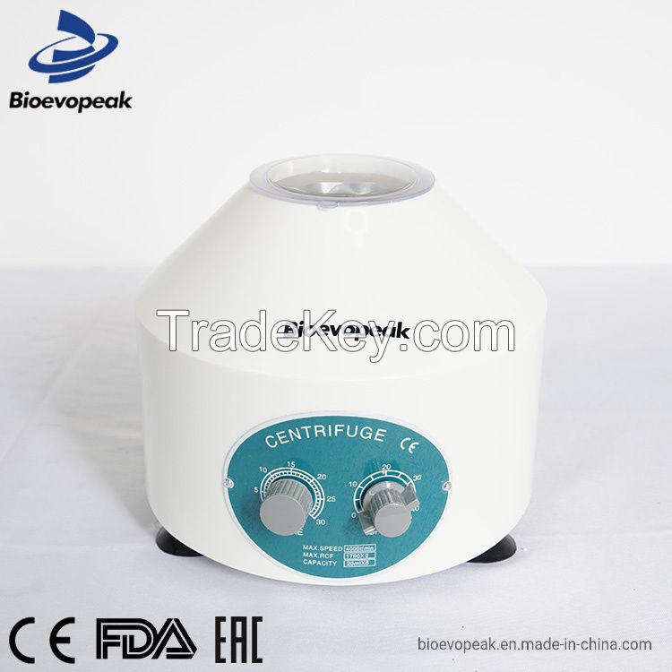 Bioevopeak CFG-4Z economical Medical Low Speed Centrifuge 4000RPM with CE EAC Approved