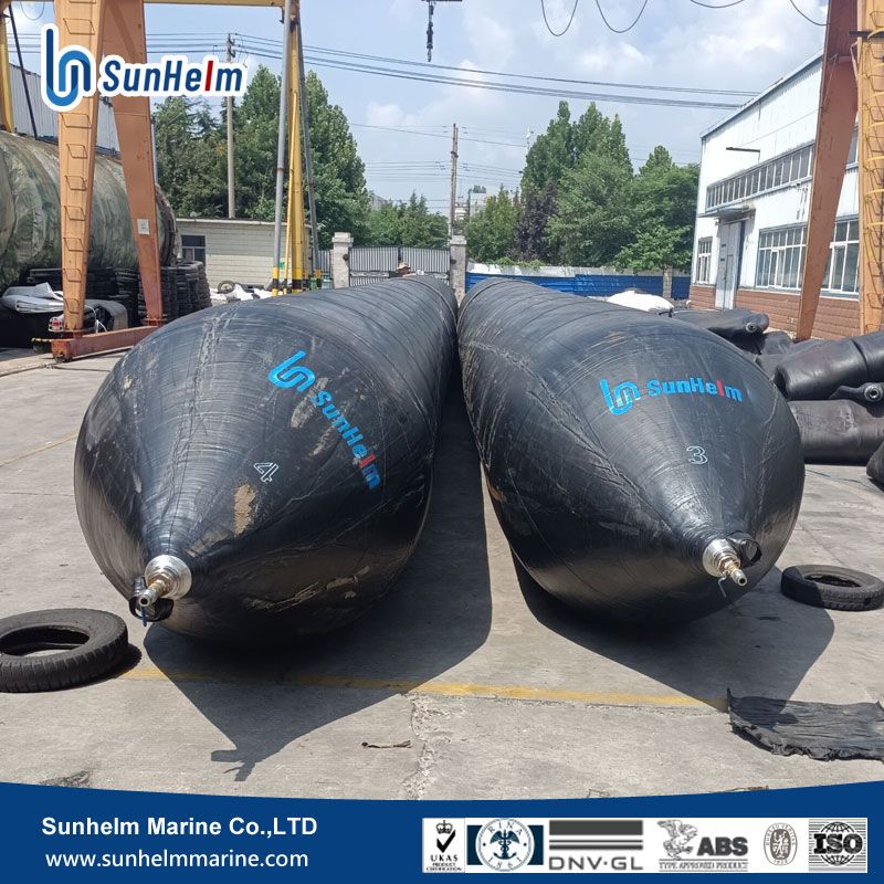 Sunhelm Inflatable Heavy Lifting Rubber Marine Ship Launching Airbag