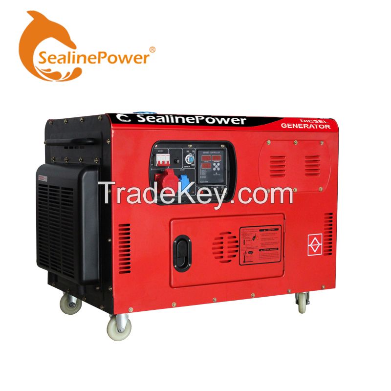 5.5kw diesel silent portable generator