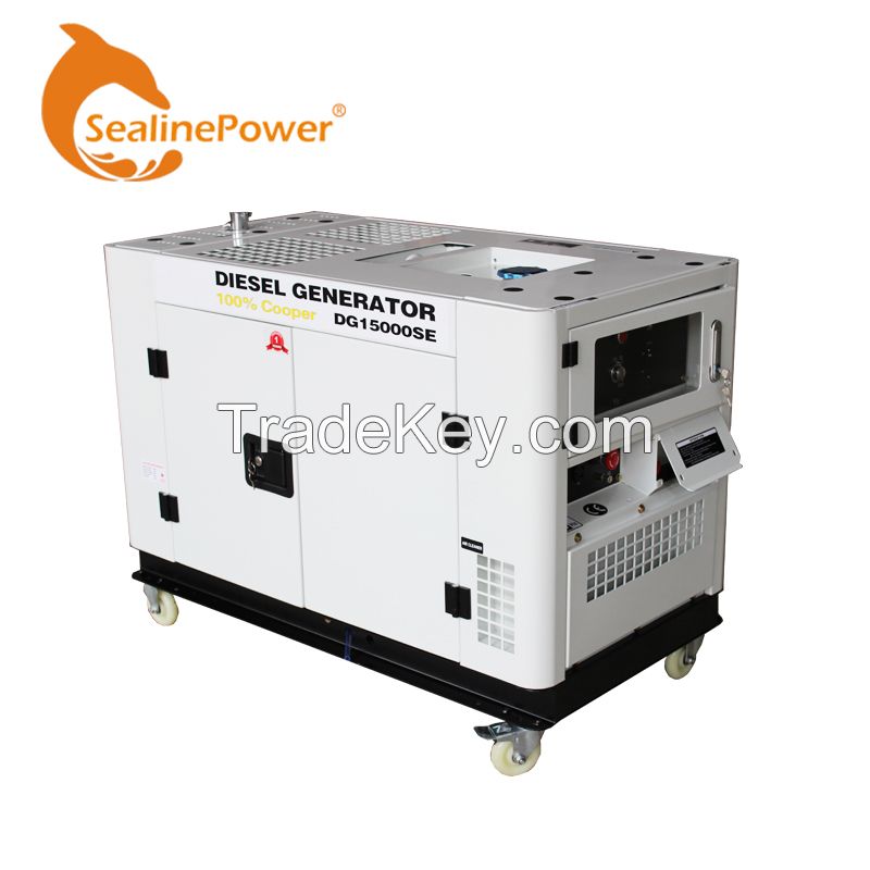 12kw diesel silent portable generator for cheap