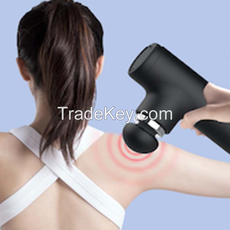 Electric Cordless Deep Percussion Mini Massage Gun Muscle Massager