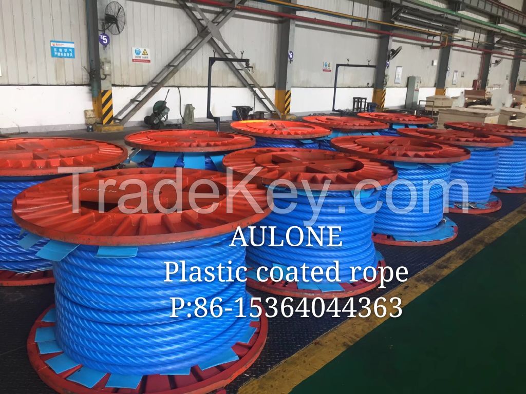 8XK36WS-IWRC pastic coated wire rope