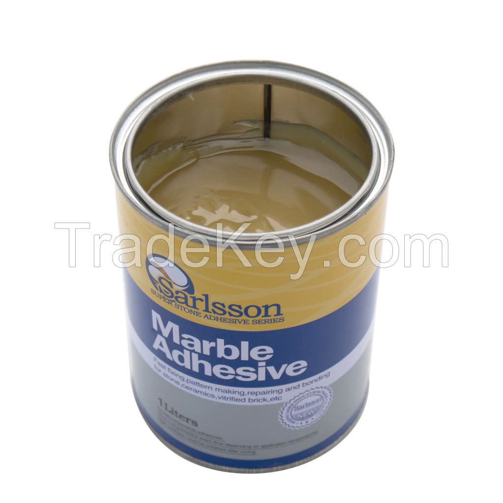 1L transparent high purity Unsaturated polyester resin strong adhesion marble glue