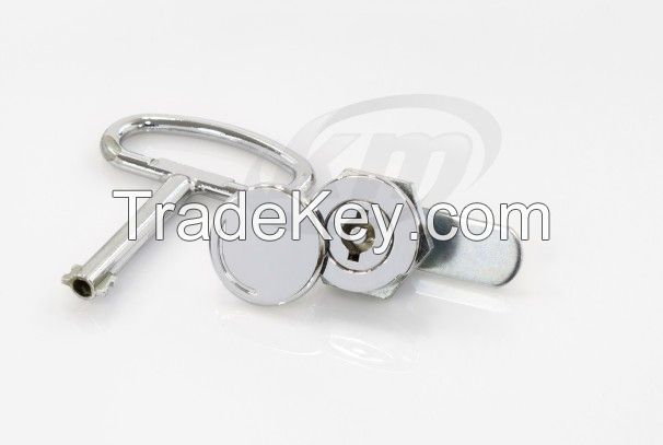 Zinc Alloy Tubular Cam Lock Cylinder and Keyed Alike Tubular Lock KeyTubular Lock AC-3101
