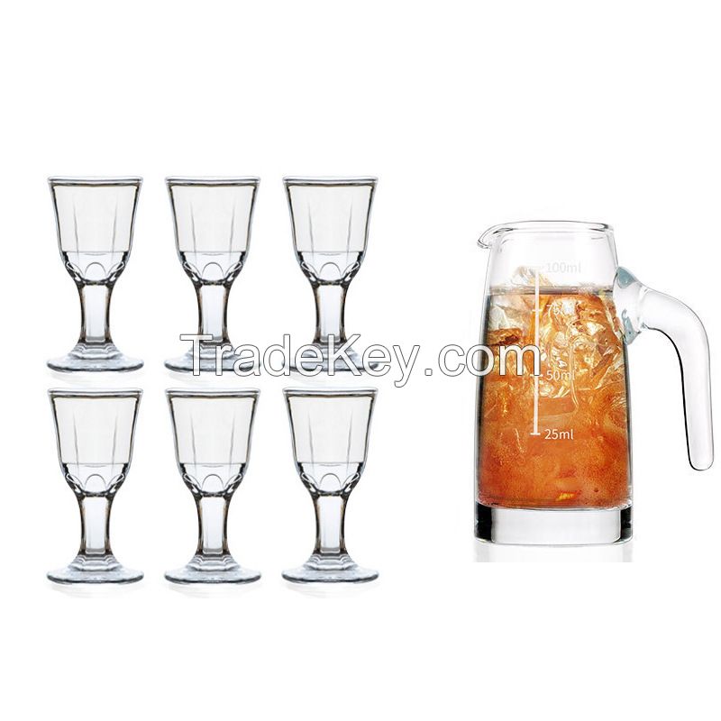 glass wine set