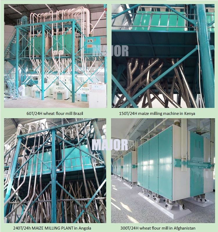 50Ton 80Ton 100Ton 120Ton 150Ton Wheat Flour Milling Machine from Hebei Major Machinery Tech Co., Ltd