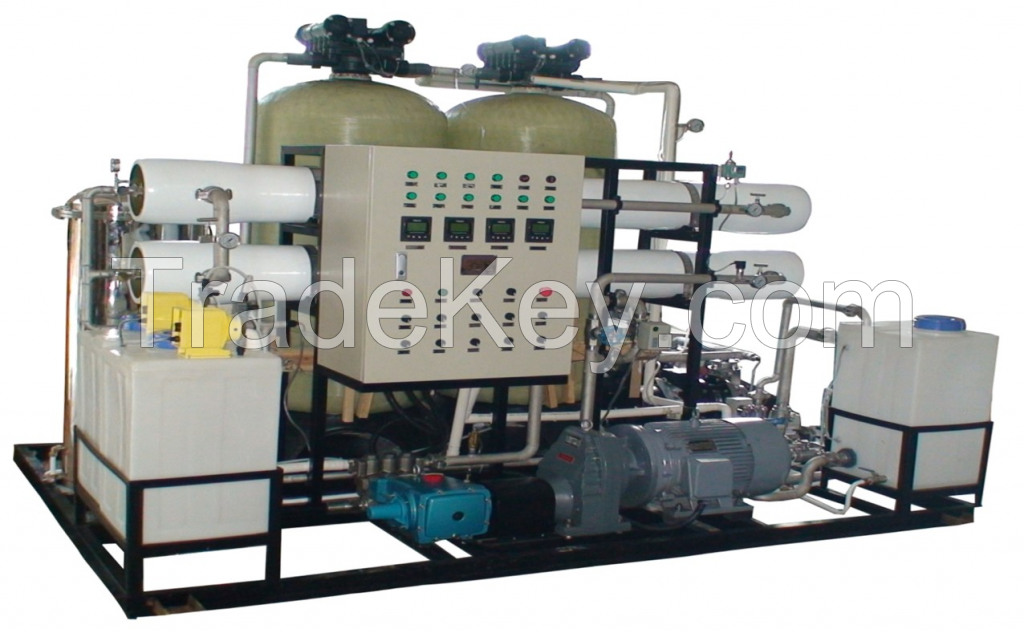 Marine RO Sea Water Water Purifier Saltwater Desalination Plant Water Maker Drilling Platform