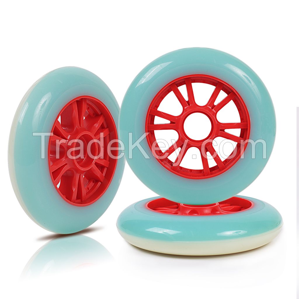 Roller skate wheel inline skate wheel two color made