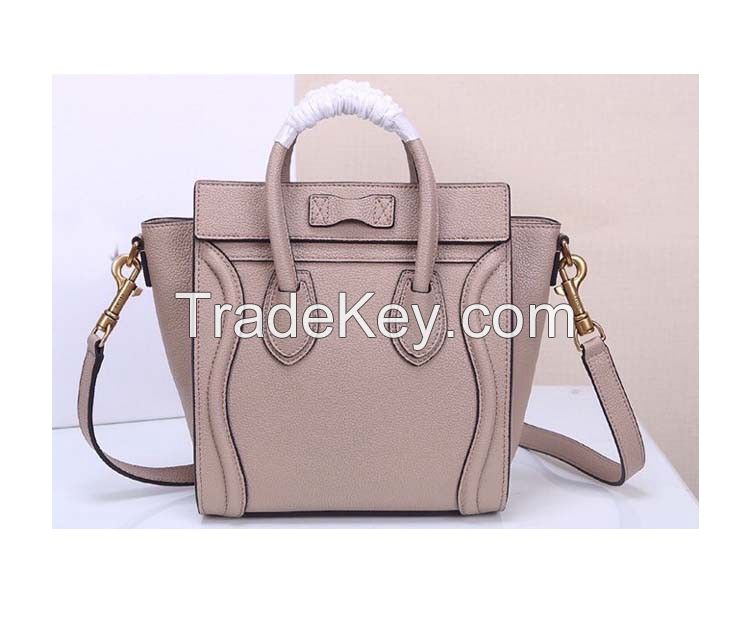 High version first layer cowhide smiley bag nano catfish bag small fashion all-match handbag diagonal one-shoulder women's bag