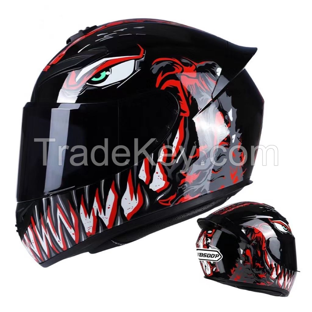 Trendy Graffiti Unisex Motorcycle Helmet