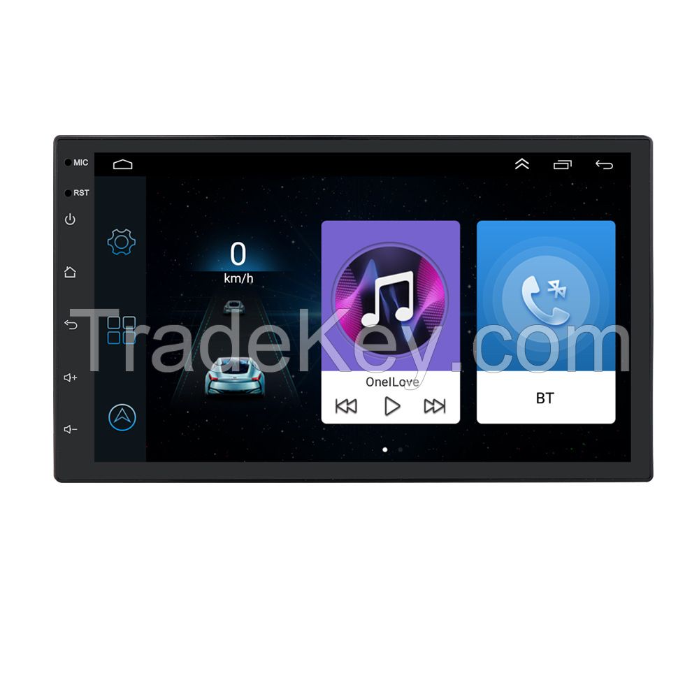 Car Radio 7&amp;quot; Android GPS Navi MP5 Player 2DIN 2+32GB Stereo Carplay DVD Player