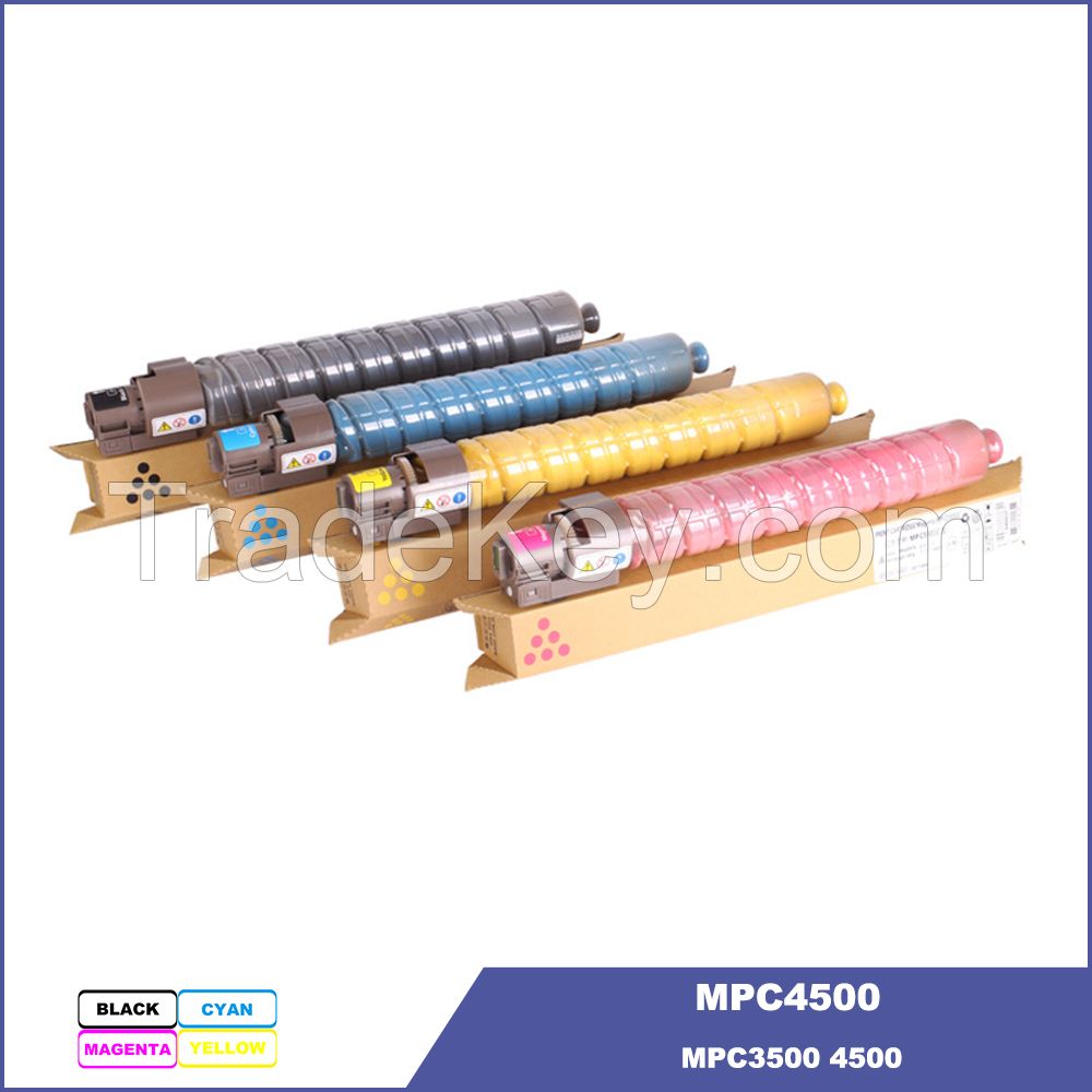 841342 841345 841344 841343 Compatible Color Toner Cartridge For Ricoh Aficio MPC3500 MPC4500 Toner
